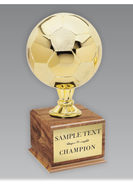 Mini golden soccer ball - Trophy